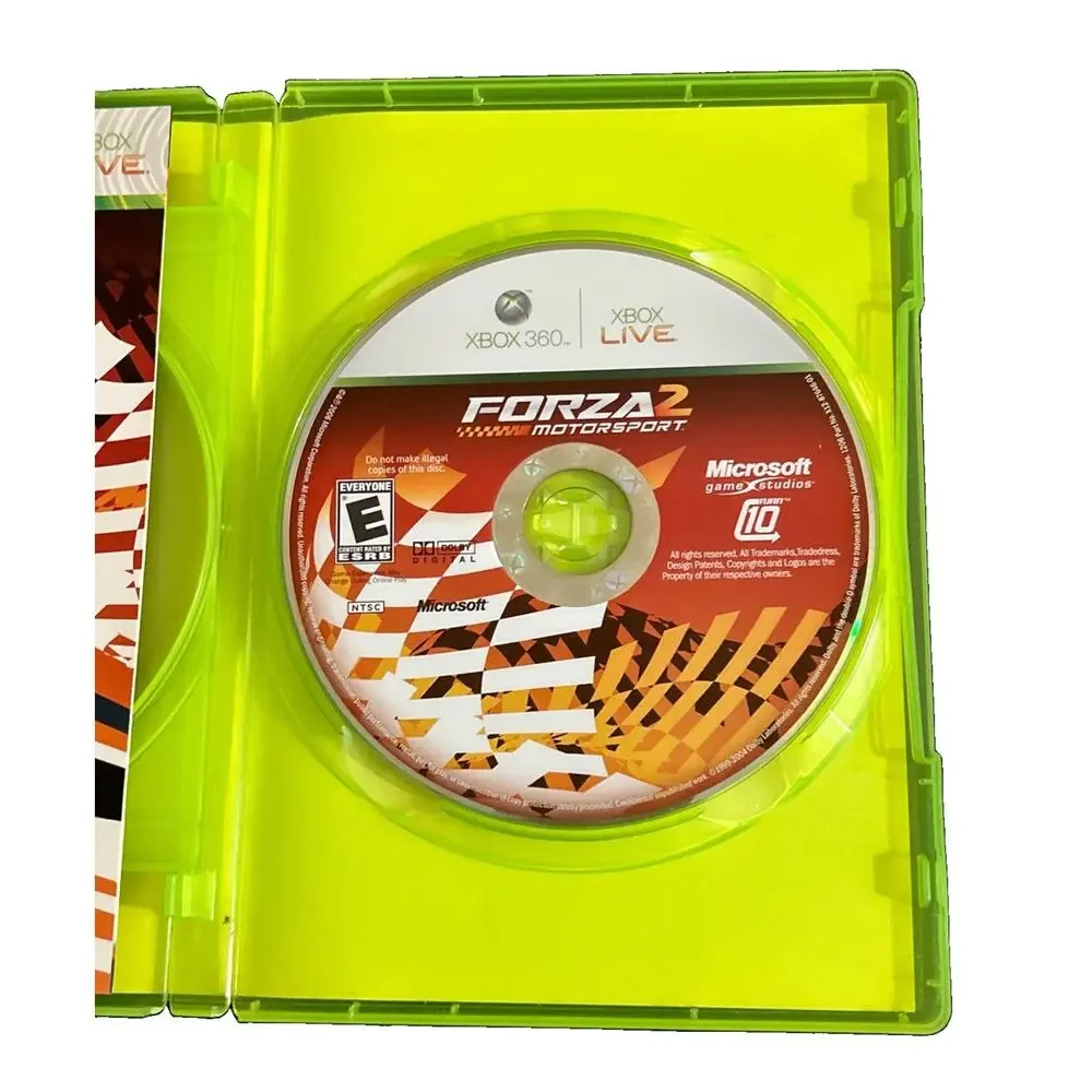 Marvel Ultimate Alliance & Forza 2 XBox 360 2 Disc Set 2 Manuals Tested Working